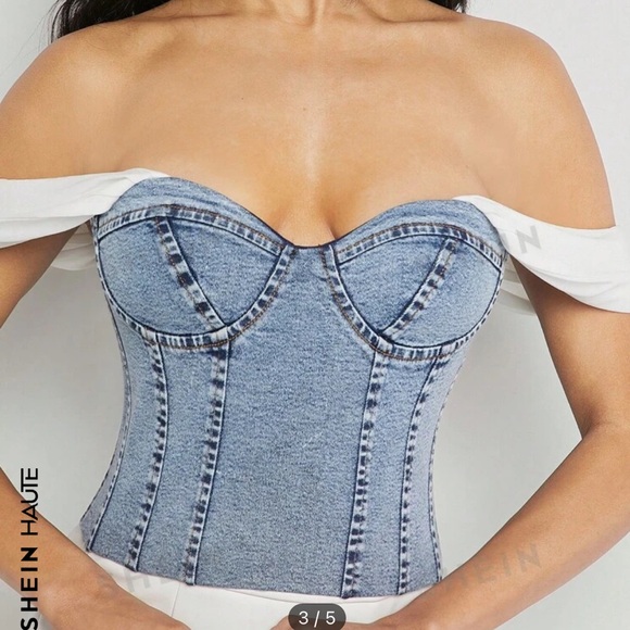 SHEIN Corset Top XL - Picture 4 of 4
